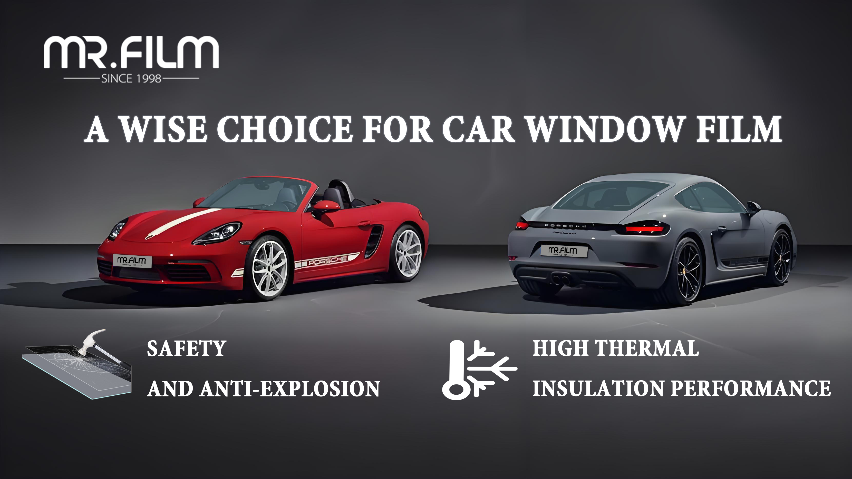UV blocking automotive tint Автомобильная тонировка с защитой от ультрафиолета