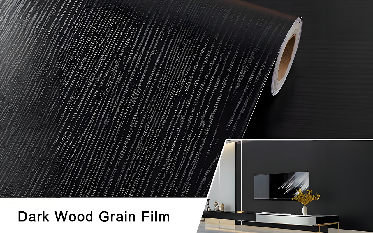 Dark Wood Grain Film Пленка из темного дерева