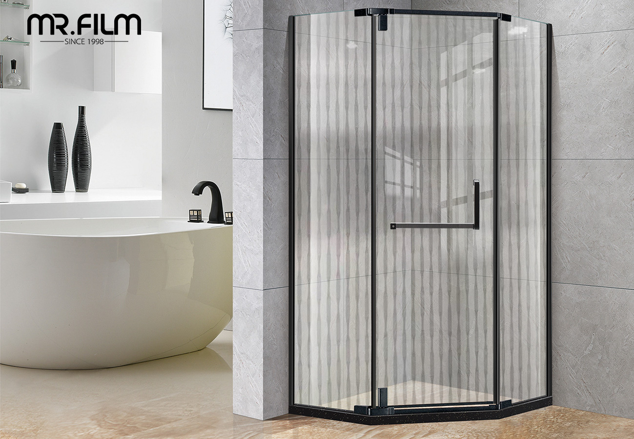 shower glass decorative film shower glass decorative film