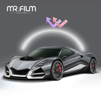 Профессиональная оконная пленка для автомобильного стекла с высокой прозрачностью