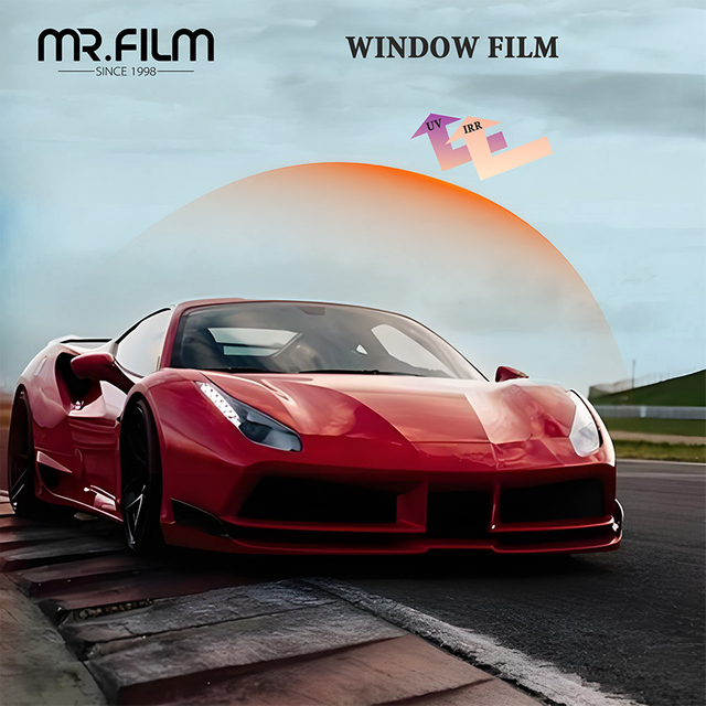 Нано-керамическая солнцезащитная оконная пленка с защитой от ультрафиолета для автомобиля
