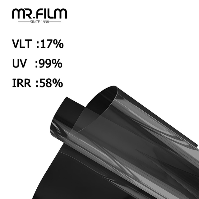 Автомобильная оконная пленка с УФ-черным оттенком