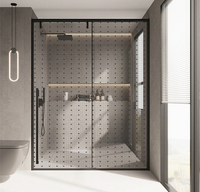 Декоративная оконная пленка для душевого стекла