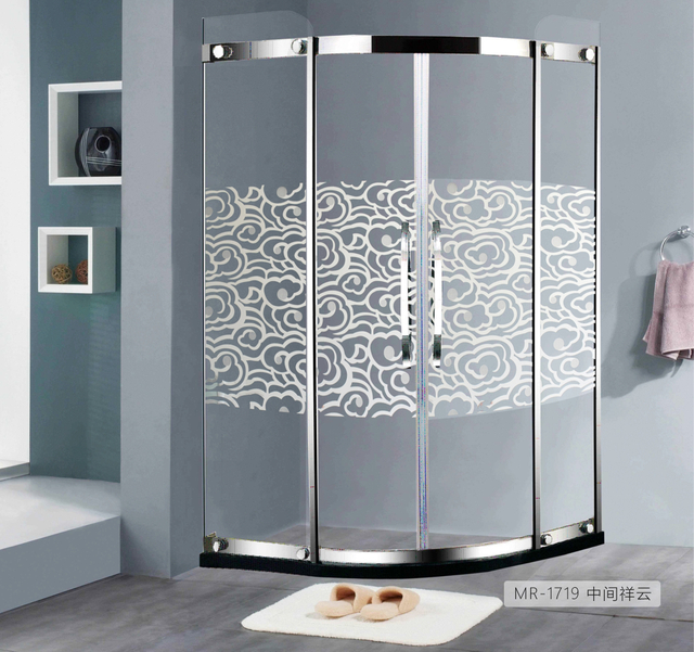 Красочная оконная пленка из матового стекла, современный дизайн, декоративная тонировка