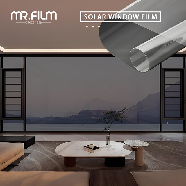  Строительная оконная стеклянная пленка с защитой от ультрафиолета и солнечной тонировкой