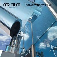 Взрывозащищенная прозрачная защитная пленка с солнечным оттенком