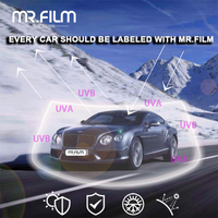 Нано-керамическая тонирующая пленка для защиты от ультрафиолета, защита от царапин на окнах автомобиля