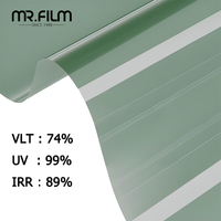 Солнцезащитная оконная пленка для автомобиля, тонировка для конфиденциальности