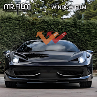 Irr 58% Солнечная тонированная прозрачная автомобильная стеклянная пленка