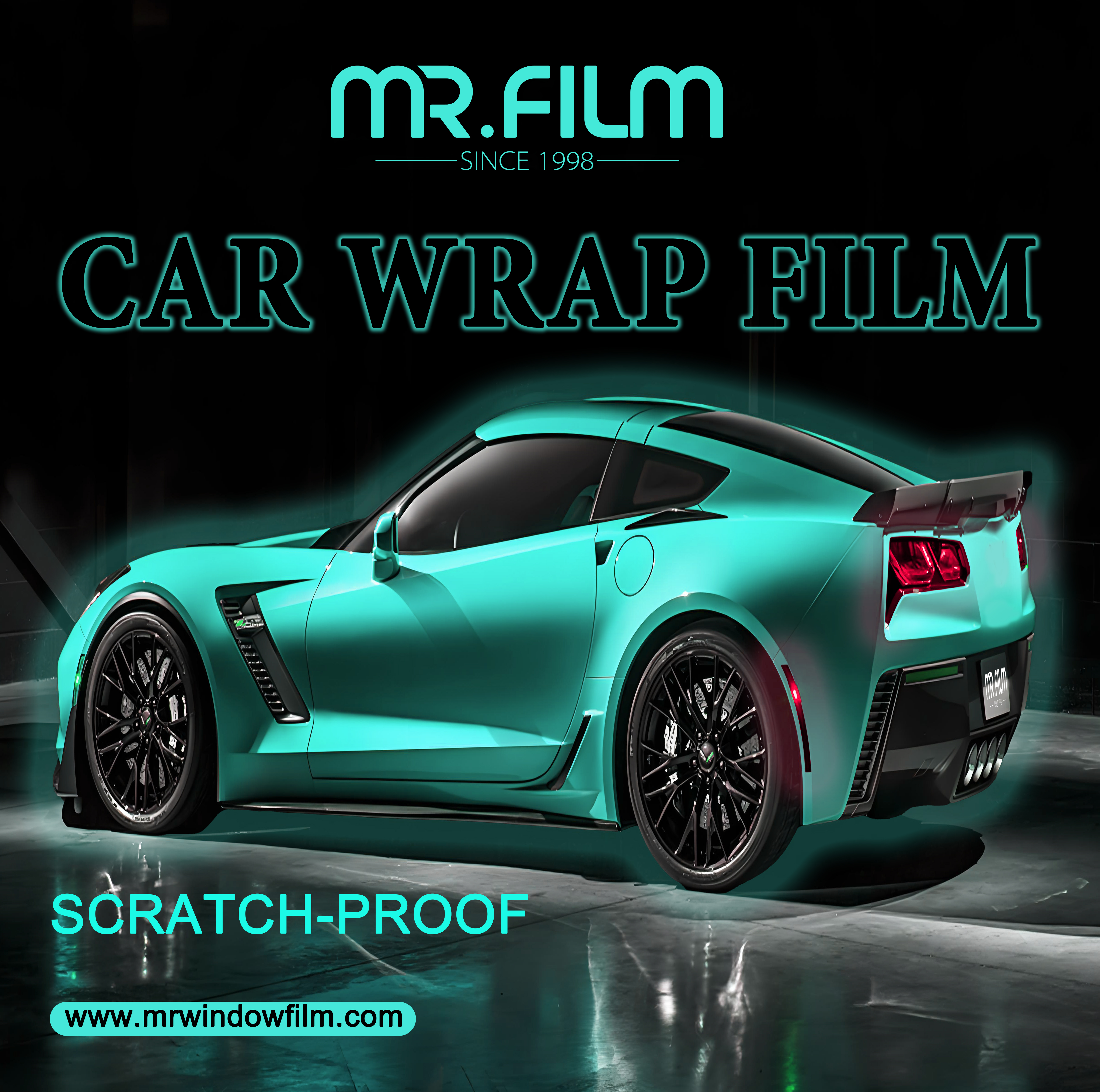 Изменение цвета самоклеющейся автомобильной пленки 