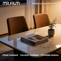 Защитная пленка для мебели, прозрачная тонировка для стола