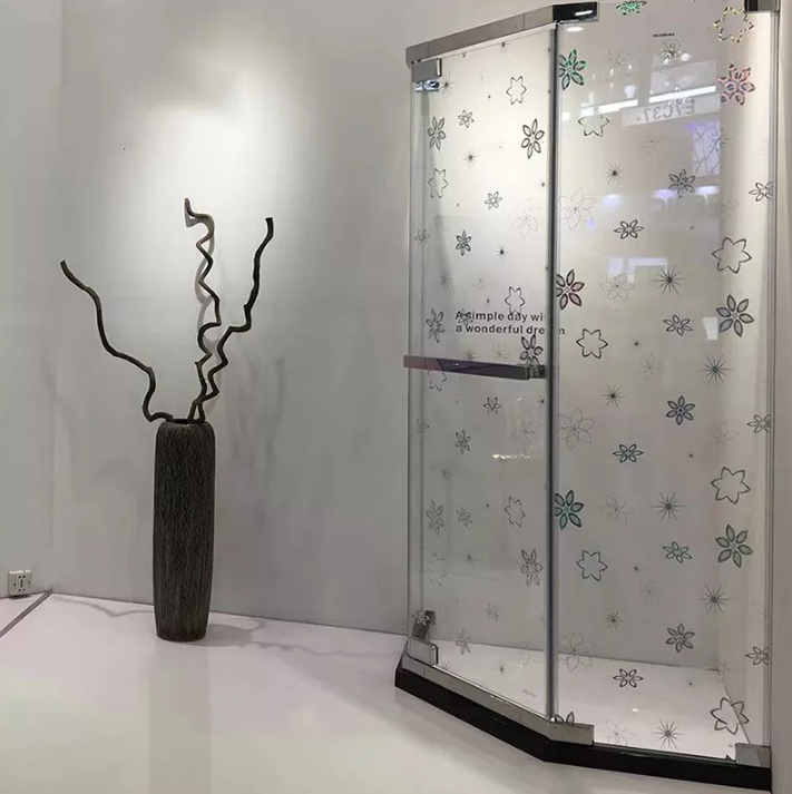 Decorative Explosion Proof Film for Shower Room Декоративная взрывозащищенная пленка для душевой комнаты