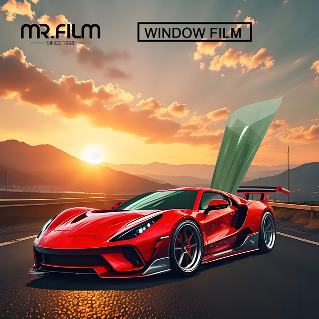Не выцветающая анти-УФ-солнечная пленка для автомобильного стекла