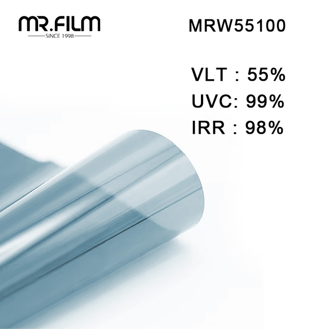 Архитектурная оконная пленка взрывозащищенная прозрачная защитная пленка