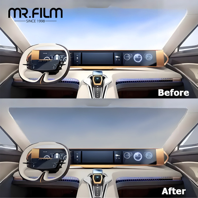 Защитная пленка для окон со сверхвысокой проницаемостью для автомобиля