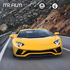 Тонировка стекол автомобиля 35% Автомобильная солнечная пленка VLT