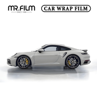 Пленка Porsche Matt Grey для изменения цвета автомобиля для защиты автомобиля от царапин