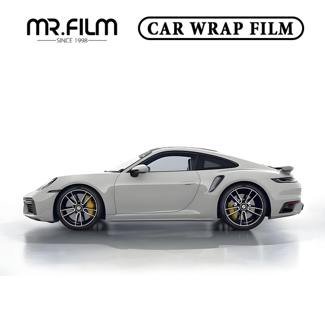Пленка Porsche Matt Grey для изменения цвета автомобиля для защиты автомобиля от царапин