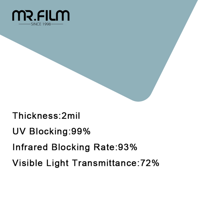 Защитная пленка для окон здания, защитный оттенок