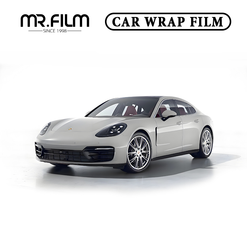 Пленка Porsche Matt Grey для изменения цвета автомобиля для защиты автомобиля от царапин