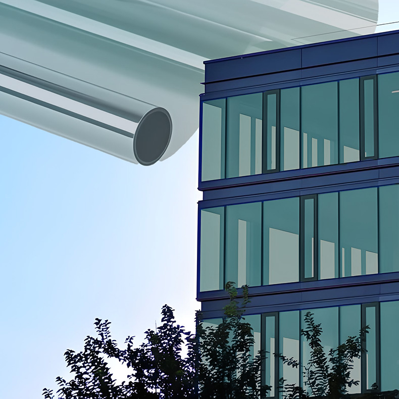 Строительная оконная пленка