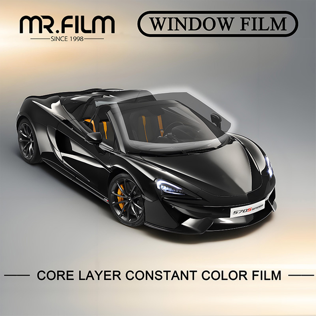 Изоляционная пленка с защитой от ультрафиолета 99%, тонировка окон автомобиля на солнечных батареях