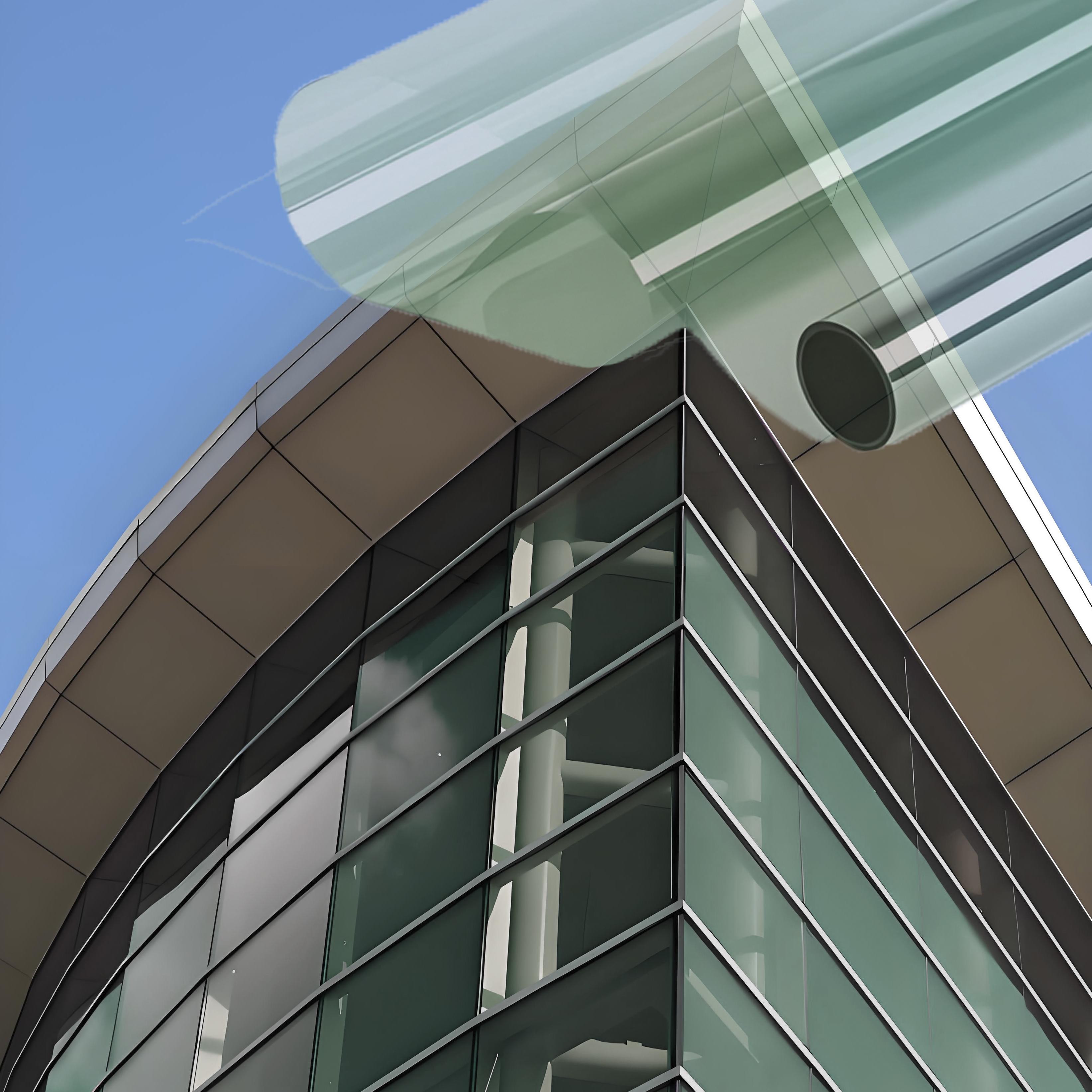 Строительная оконная пленка