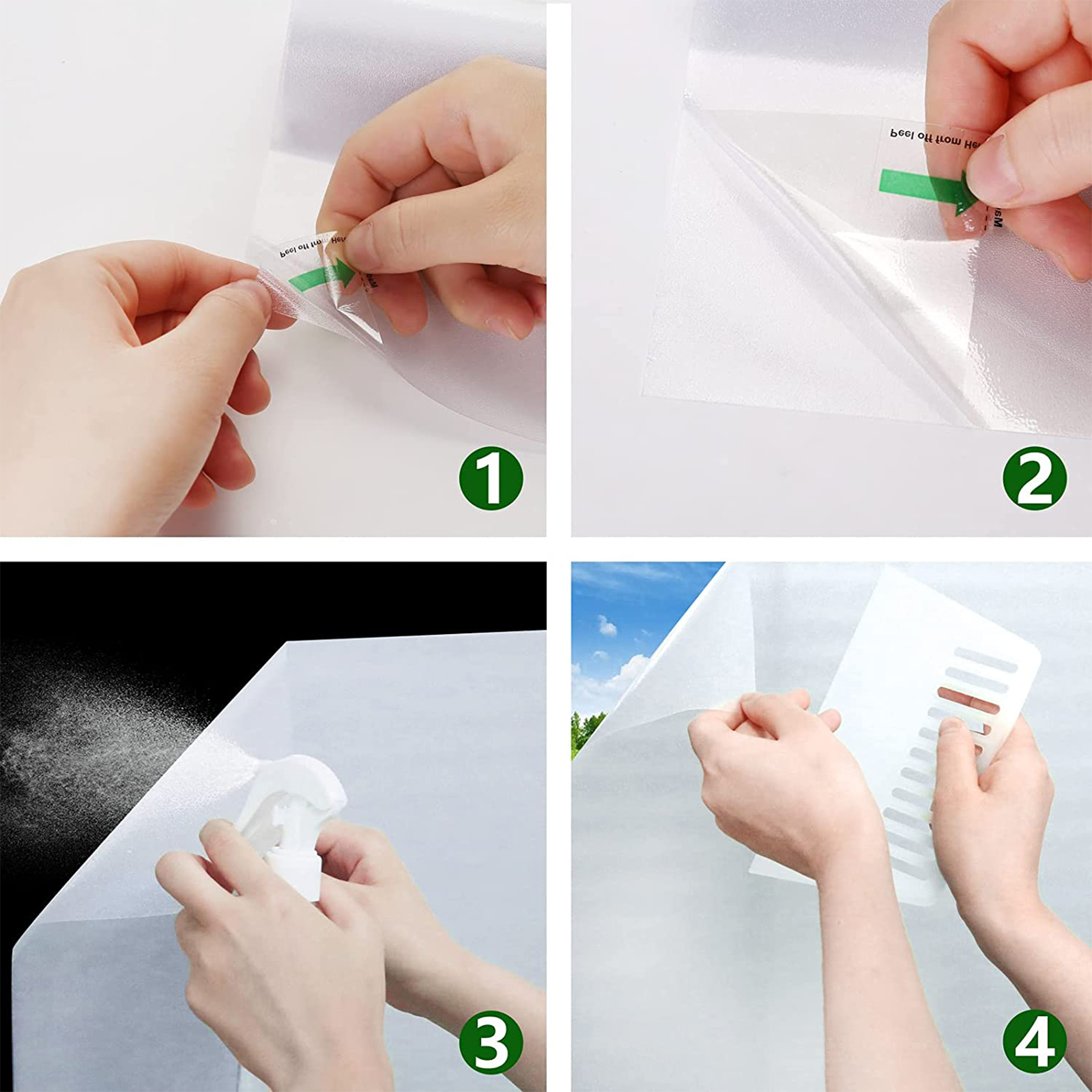 Защитная пленка для стекол для конфиденциальности в жилых помещениях