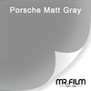 Пленка Porsche Matt Grey для изменения цвета автомобиля для защиты автомобиля от царапин