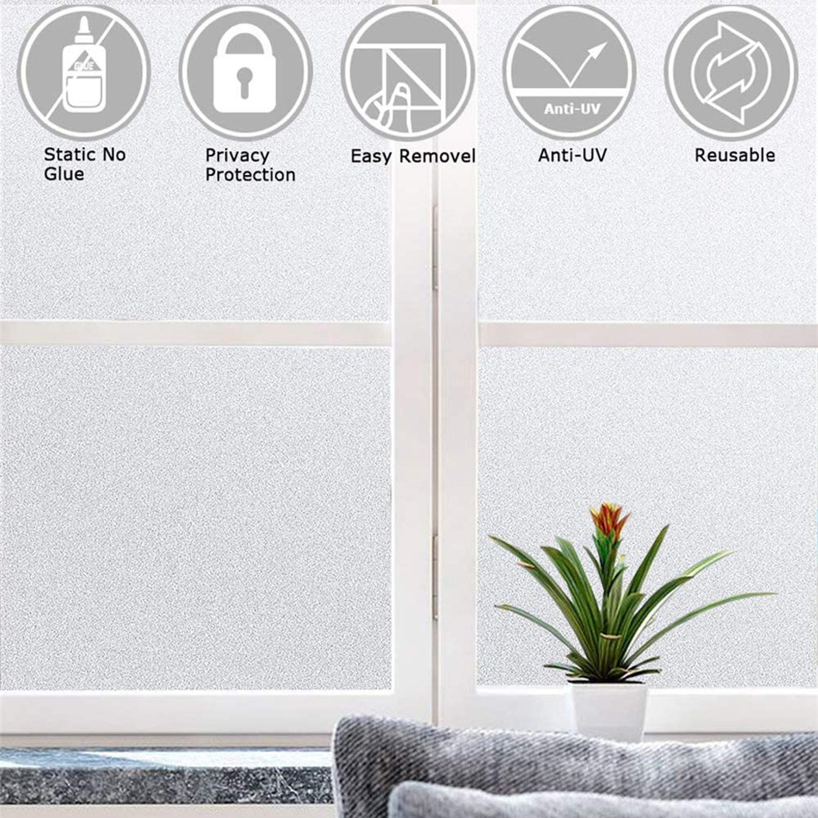 Прозрачная пленка на окно 