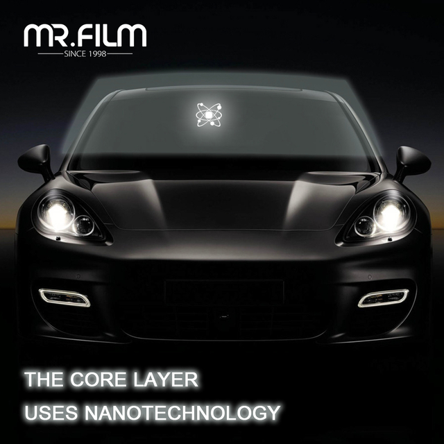 Тепловая изоляция Автомобильная пленка Нано-керамический оттенок