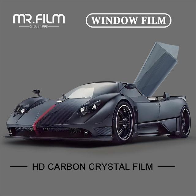 Ultra Hd Nano Керамическая тонировка окон автомобиля Авто УФ-черная пленка