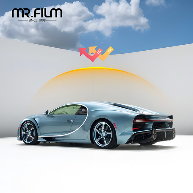 Автомобильное стекло, солнцезащитная пленка для окон, тонировка для конфиденциальности автомобиля