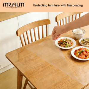 Мягкая защитная пленка для поверхности, ультрапрозрачный рулонный оттенок