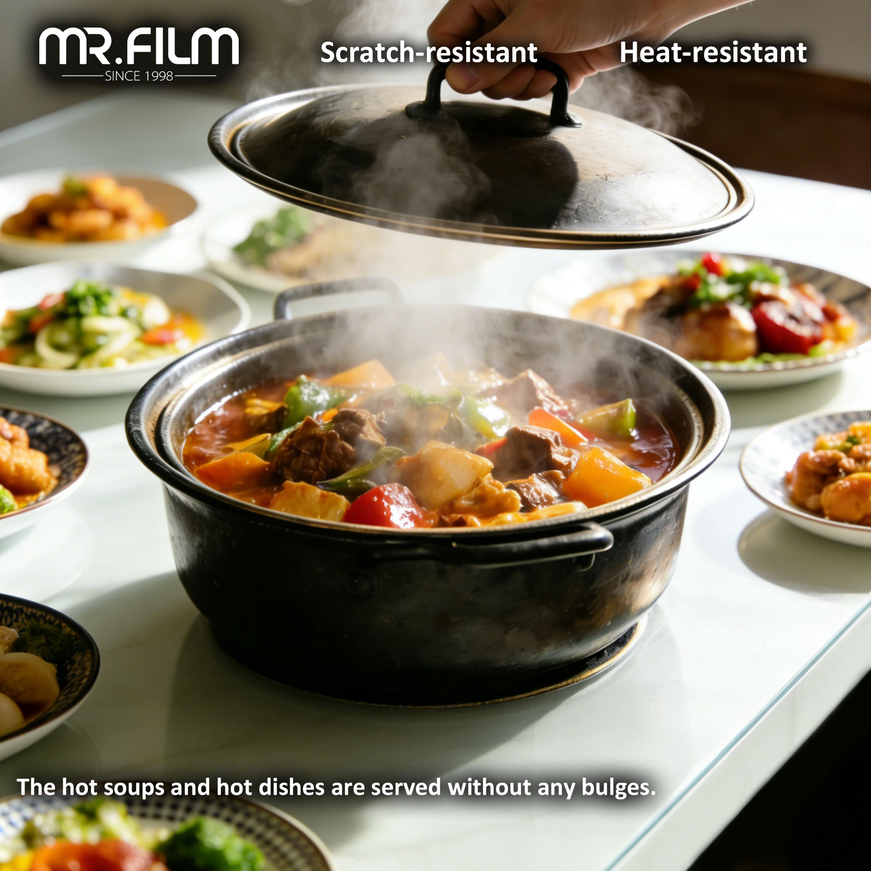 Водонепроницаемая антимасляная жаростойкая мебель