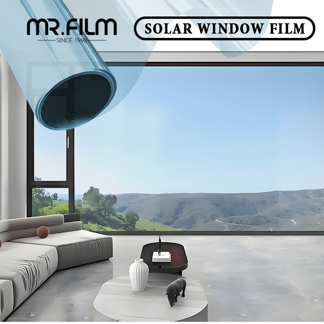 Высокоэффективная оконная пленка для отвода тепла, 99% защита от УФ-излучения