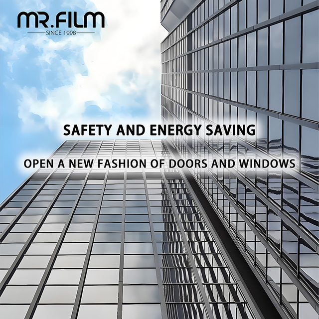 Взрывозащищенная оконная пленка с защитой от ультрафиолета