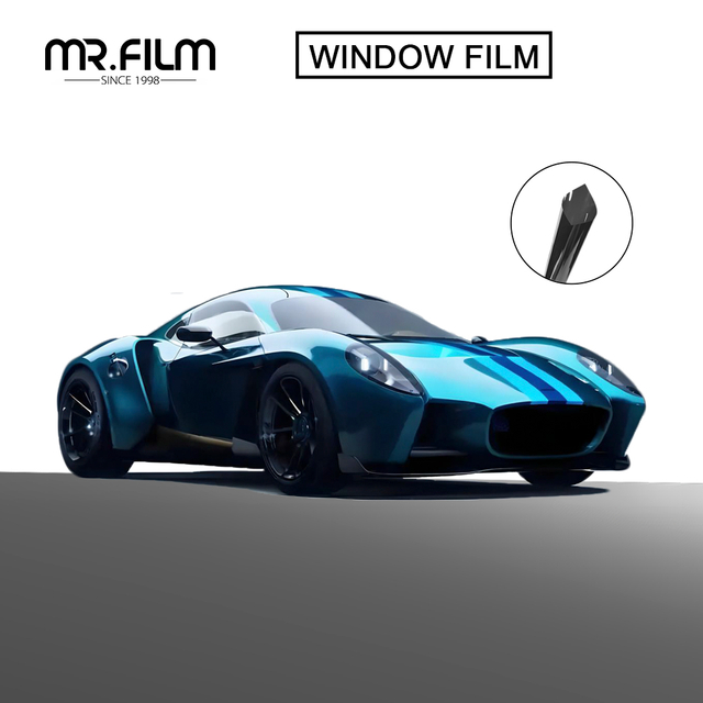 Солнцезащитная оконная пленка для автомобиля, тонировка для конфиденциальности