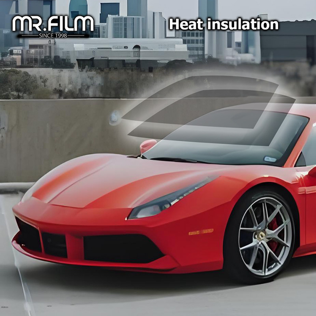 Изоляционная пленка для лобового стекла Профессиональная автомобильная тонировка