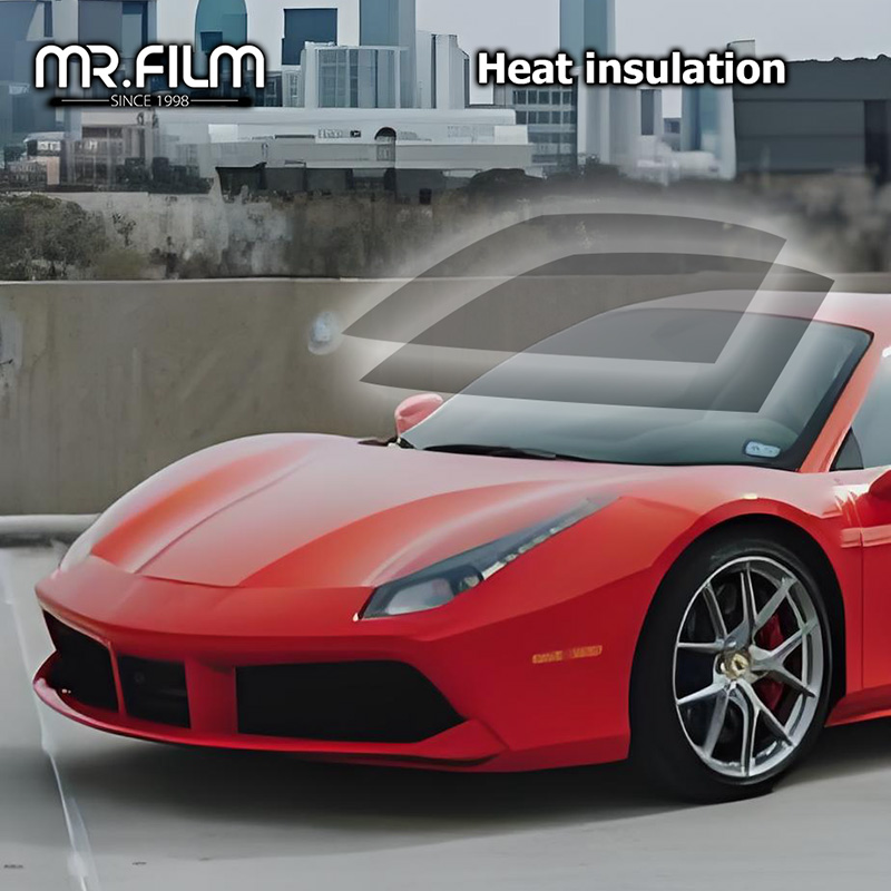Защита конфиденциальности Автомобильная пленка Материал для домашних животных Тонировка окон