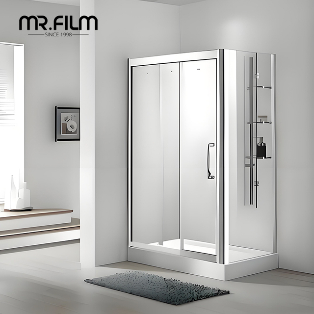 Высококачественная декоративная взрывозащищенная пленка для душевой комнаты