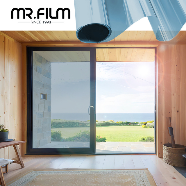 Самоклеящаяся строительная стеклянная пленка, взрывозащищенная тонировка окон