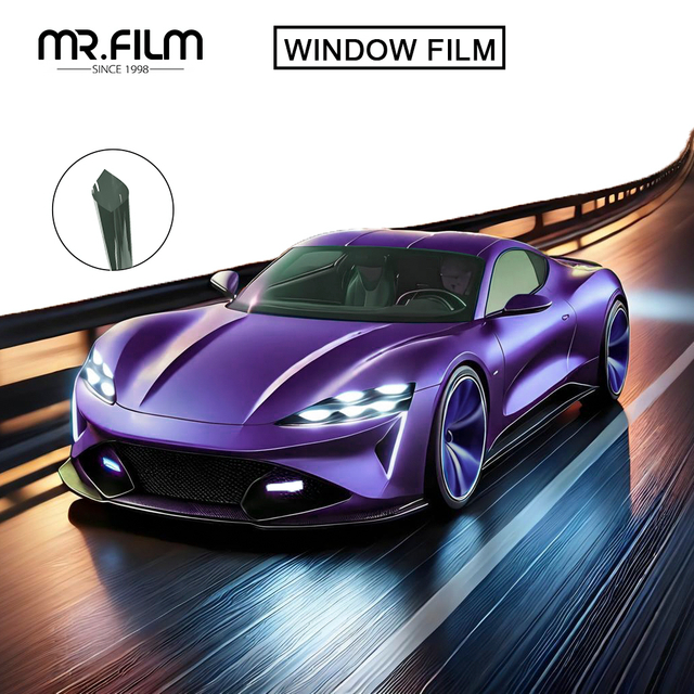 Автомобильная пленка с высокой теплоизоляцией, нано-керамический оттенок