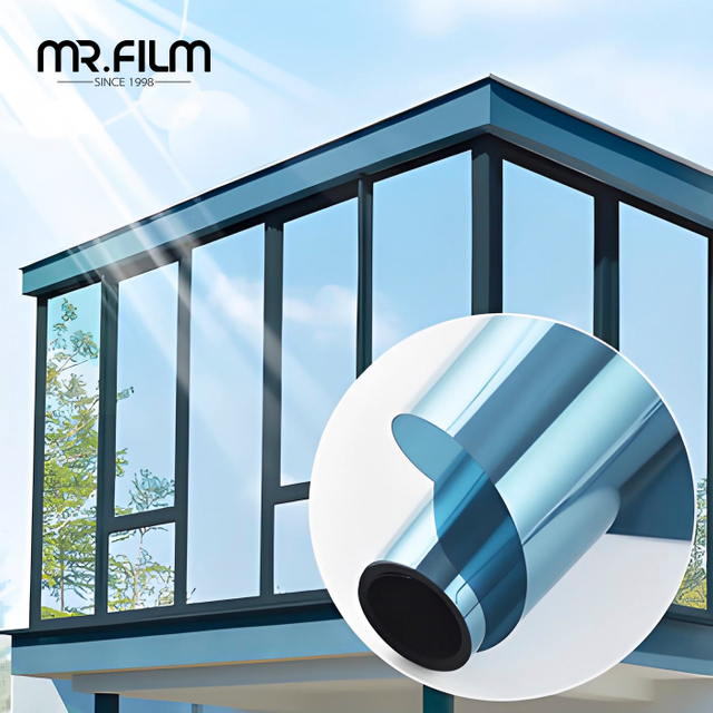  Архитектурная пленка для использования в помещении и на открытом воздухе, стекло, прозрачный светодиодный оттенок