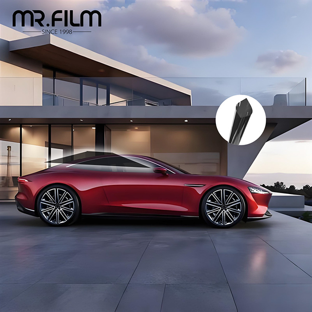 Отражающая тепло УФ-блокирующая солнечная пленка нано-керамический оттенок