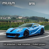 Прозрачная защитная пленка для автомобильных окон, УФ-защита