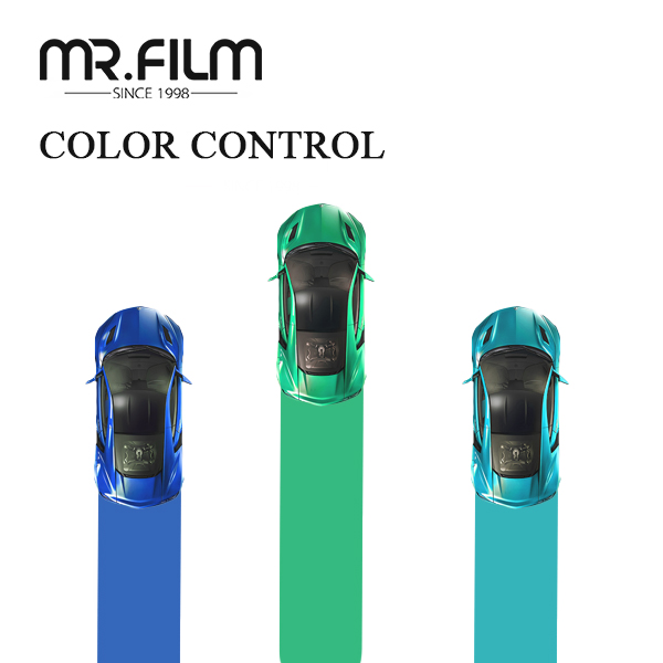 Цветная защитная пленка для кузова автомобиля