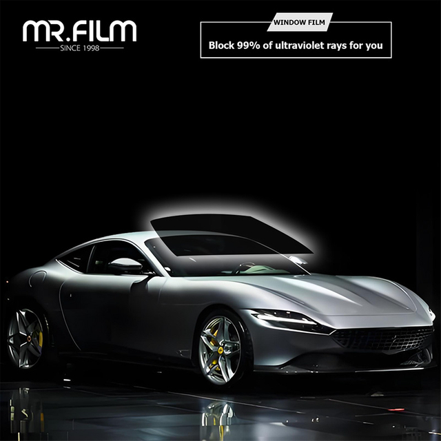Стеклянная пленка для тонировки стекол автомобиля