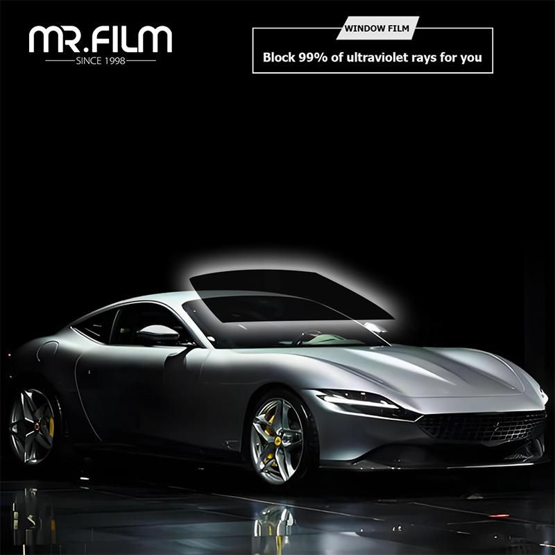 Автоматическая оконная пленка с высоким отводом тепла для автомобиля с солнечным оттенком