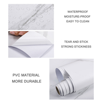 Водонепроницаемая клейкая декоративная защитная пленка для мрамора